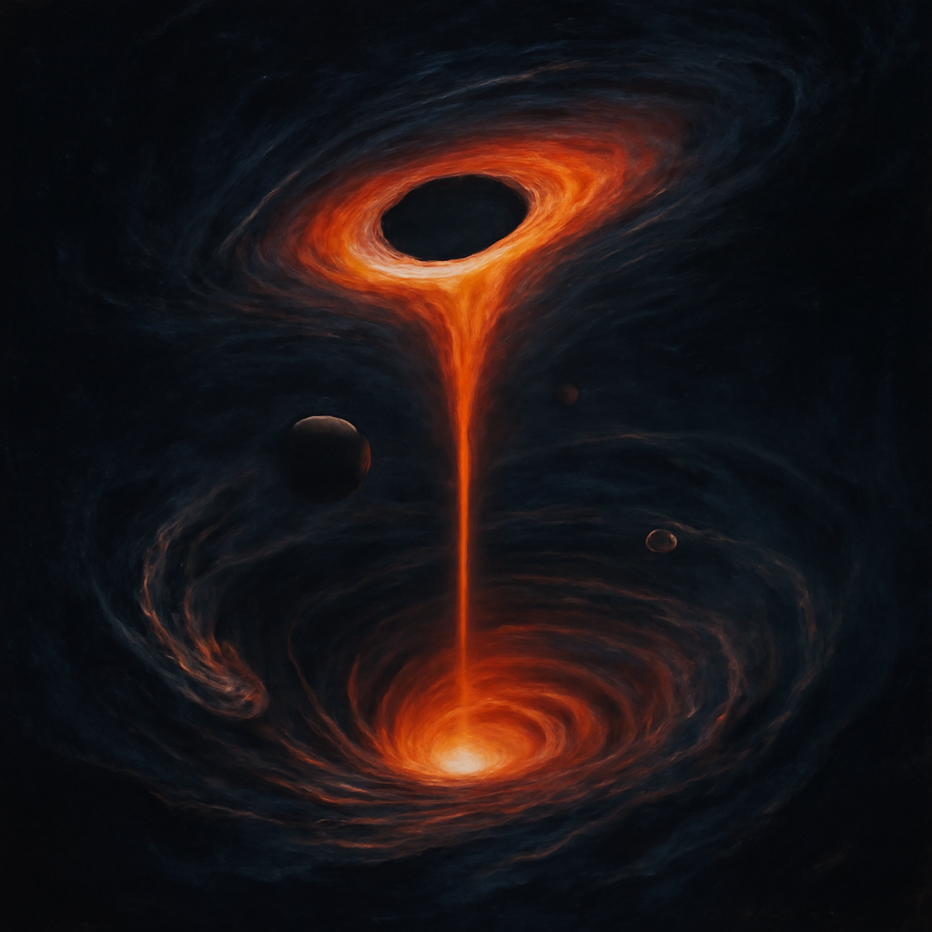 QE visual interpretation for What Happens Inside a Black Hole? Exploring the Cosmic Mystery