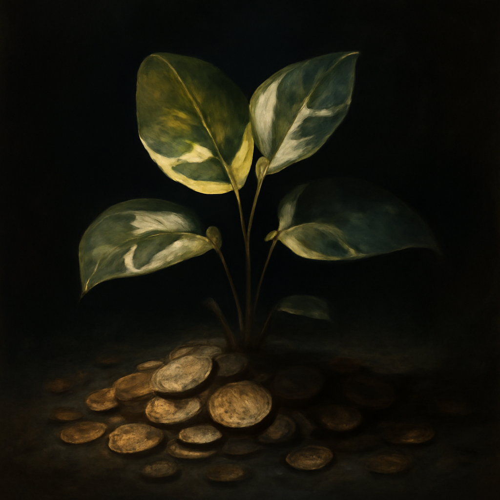 QE visual interpretation for The Most Expensive Plant Ever Sold: A Tale of Beauty and Price